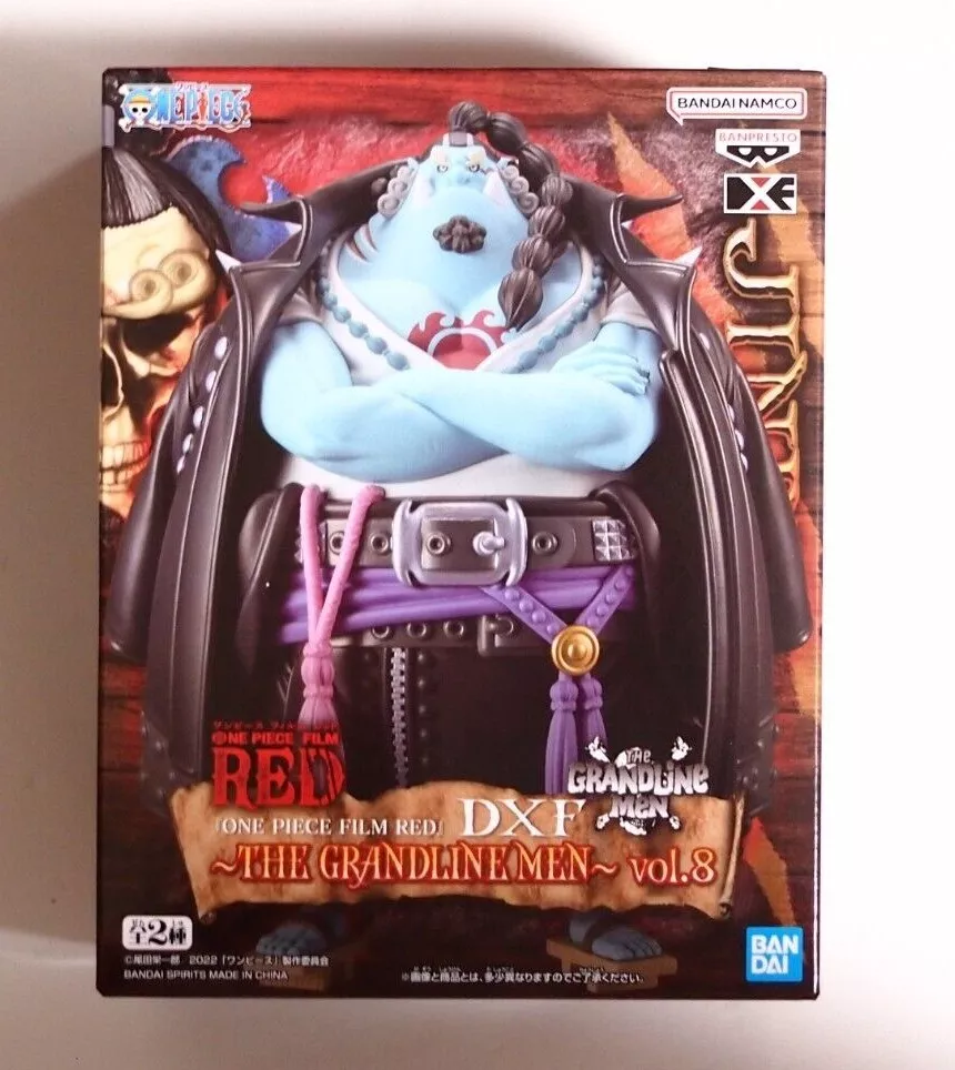 One Piece FILM RED Figure Jinbe DXF THE GRANDLINE MEN Vol.8 6.4in