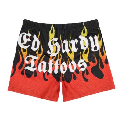 Ed Hardy Love Kills Slowly Flame Shorts | eBay
