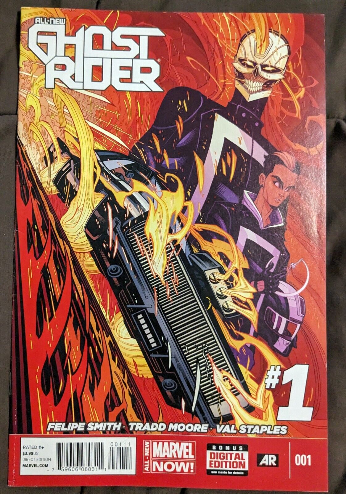 All New Ghost Rider 1 First Robbie Reyes
