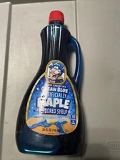 Capn Crunch Ocean Blue Maple Pancake Syrup 24 oz Captain Crunch Aunt J