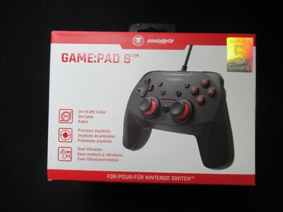 SNAKEBYTE Game:Pad S Nintendo Switch kabelgebunden 
