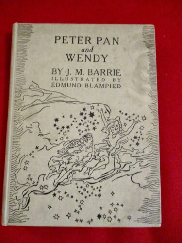 Peter Pan and Wendy - J.M. Barrie - 1940 - color plates by illustrator  Blampied - Afbeelding 1 van 4