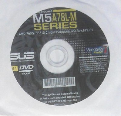 original Asus Mainboard Treiber CD DVD M5A78L-M LE NEU OVP Driver Win7 Vista XP