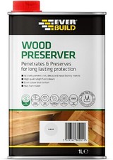 1Ltr/ 5Ltr Wood Preserver Preserves Timber for All Wooden Surface Indoor Outdoor