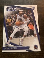 2021-22 Panini Threads #85 Basketball Moses Moody Rookie Warriors L6274*