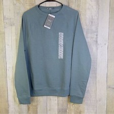 Members Mark Size Small French Terry Crew Neck Sweat Shirt In Color of Spruce