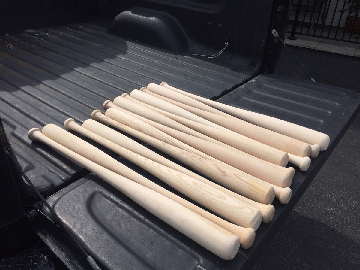 Batte De Baseball En Bois 33 Pouces – Qualité Artisanale – Blem (léger Défaut)