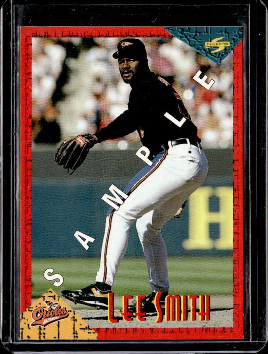 1994 Score Rookie & Traded #RT2 Lee Smith Sample - Orioles
