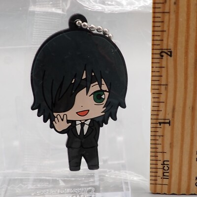 Himeno Chainsaw Man Rubber Keychain Anime Japan xx492 | eBay