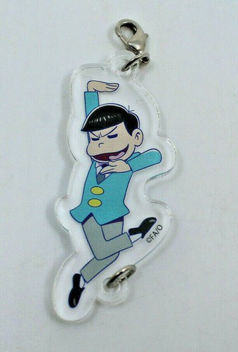 Osomatsu San Acrylic Hard Keychain Charm FA/O Japanese Anime Fujio Akatsuka - Picture 2 of 12