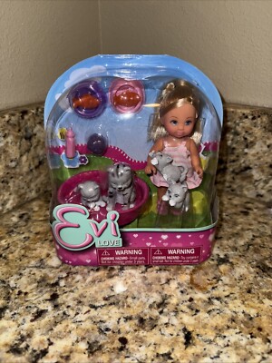 Evi Love Animal Friends 5'' Doll with Blonde Hair by Simba Toys New!
