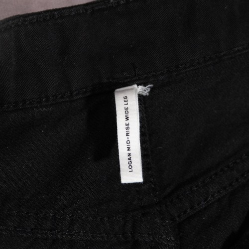 Rag & Bone New York Women's Logan Mid-Rise Wide Leg Cotton Jeans Size 31x30 - Picture 5 of 9