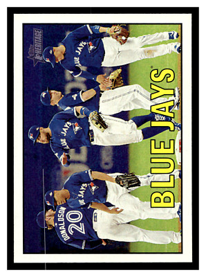 2016 Topps Heritage  #345 Toronto Blue Jays CL