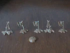 Marx Vintage Battleground One Mine & 5 Marker Flags