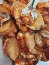 Vintage Millinery Flowers - Brown Velvet Pansies - Hats, Clothes  Costumes