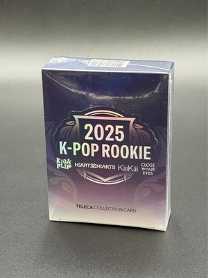 2025 TELECA K-POP ROOKIE COLLECTION CARD BOX SEALED, FREE SHIPPING