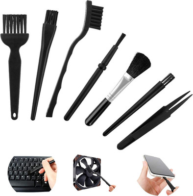 Antistatische ESD Bürste 7 Stück Nylon Computer Reinigungsset Elektronik Tastatu