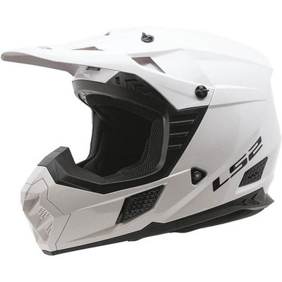 LS2 Coz Motorcycle Helmet | White | DOT ; ECE 22-06
