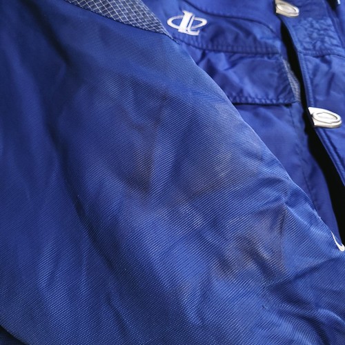 Vtg LA St Louis Rams Jacket Large Blue Logo Athletic NFL Football Pro Line 90s - Picture 4 of 10