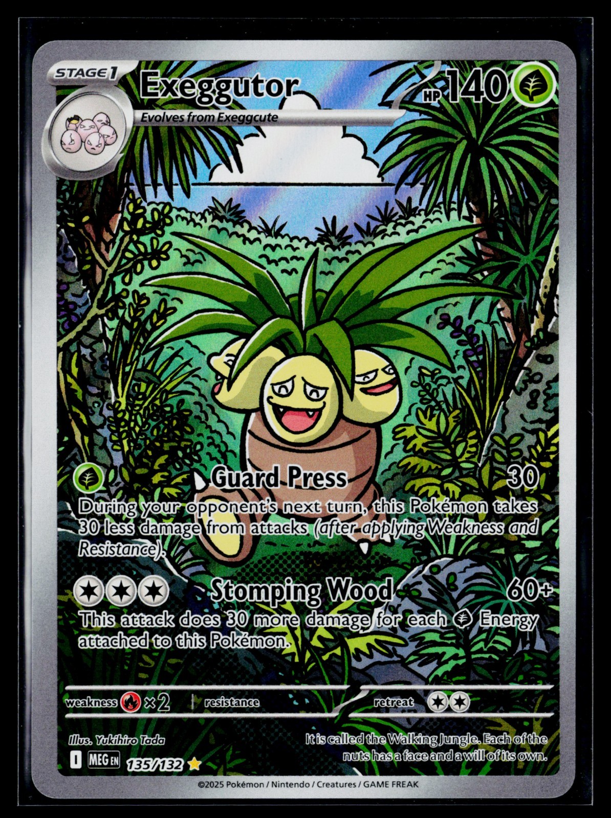 ME01: Mega Evolution #135/132 Exeggutor Pokemon