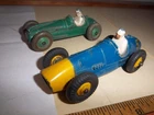 2 Original Vintage  Dinky 1/43 Ferrari & Cooper Bristol Race Cars