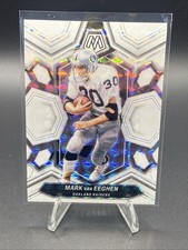 2024 Panini Mosaic Mark Van Eeghen #250 White Mosaic Prizm /25