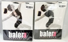 Balera Dancewear Tights Style T99C Black Size LC New - Lot of 2
