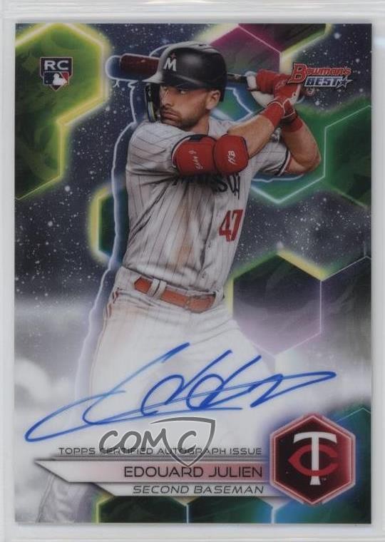 2023 Bowman's Best Best of 2023 Auto Edouard Julien #B23-EJ Rookie Auto RC 1da