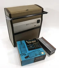 Bell & Howell 742 "Explorer" 35mm Slide Projector w/ 120 Micro-Mount Trays 