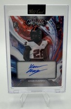 Wild Card 2023 American Metallix Kitan Oladapo Rookie Autograph 1/3 Green Bay. rookie card picture