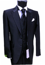 Blaues Hochzeitskleid Von CARLO PIGNATELLI SUIT Hochzeitsdesigner