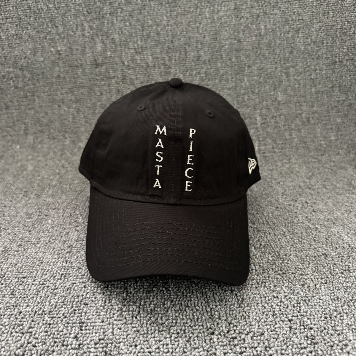 New Era Black Masta Piece 9TWENTY Strapback Cap