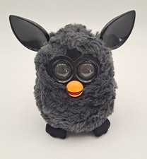 Furby Boom Black Bat Charcoal Talking Interactive Pet 2012 TESTED Hasbro WORKS