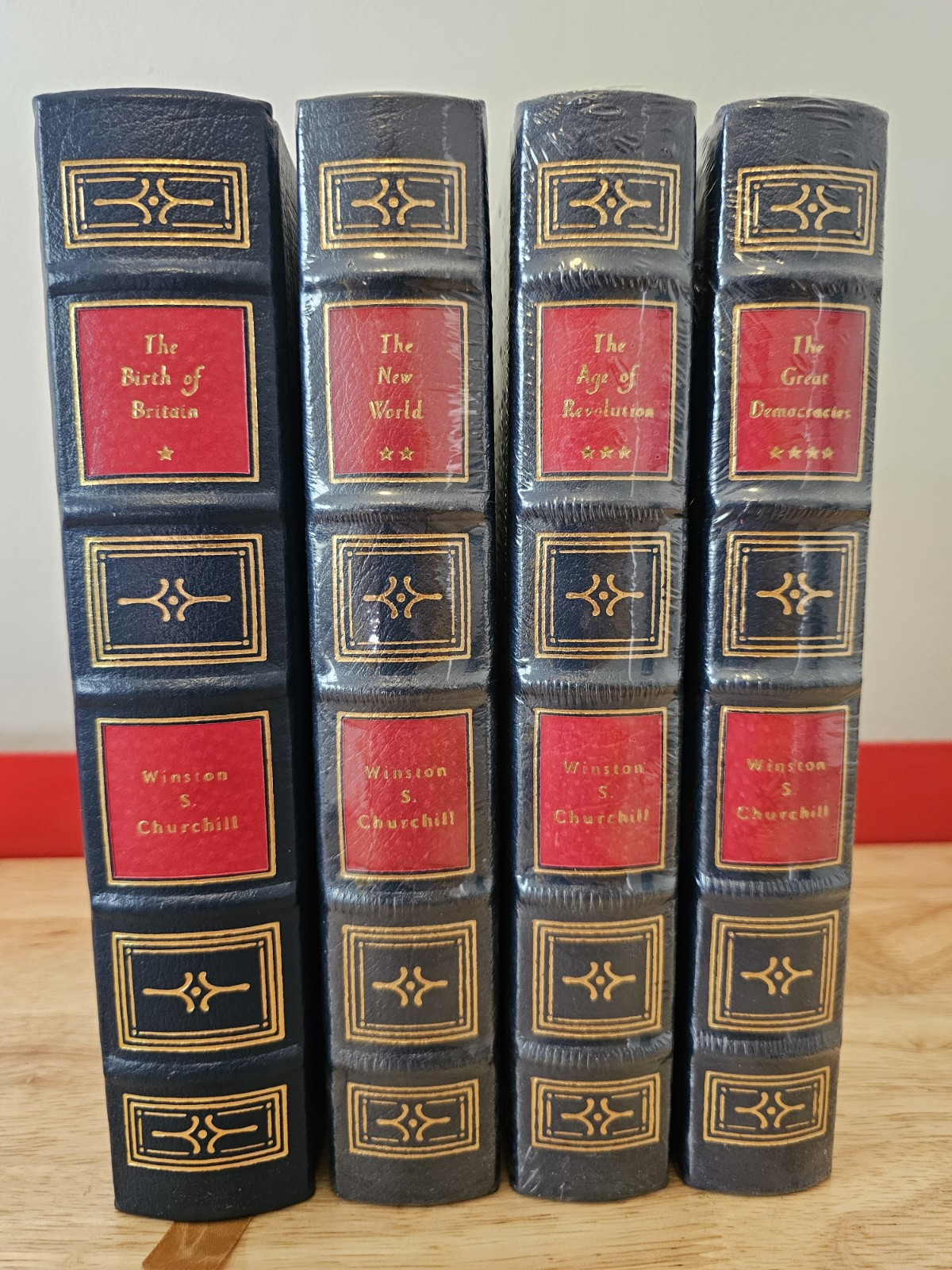 A History Of English-Speaking Peoples By Winston Churchill Easton Press 4V Set