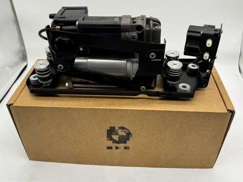 GELUOXI Luchtvering Compressorpomp met beugel en klepblok Compatibel met B-M-W 5 7-serie F07 GT F11 F01 F02 F04 37206784137 37206789165