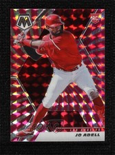 2021 Panini Mosaic Rookie FOTL Pink Swirl Prizm 9/10 Jo Adell #270 0m4q