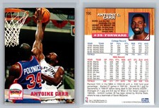 1993-94 Hoops #196 Antoine Carr Fifth Anniversary Gold