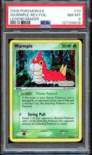 PSA 8 Wurmple 70/92 Reverse Foil Stamped EX Legend Maker Pokemon Card NM on eBay