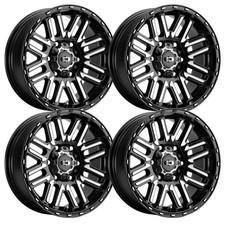 Set-4 Vision 348 Nexus 16x8 8x170 0mm Black Machined Wheels Rims 16 Inch Set-4 Vision 348 Nexus 16x8 8x170 0mm Black Machined Wheels Rims 16 Inch
