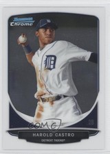 2013 Bowman Chrome Prospects Harold Castro #BCP126 0f6