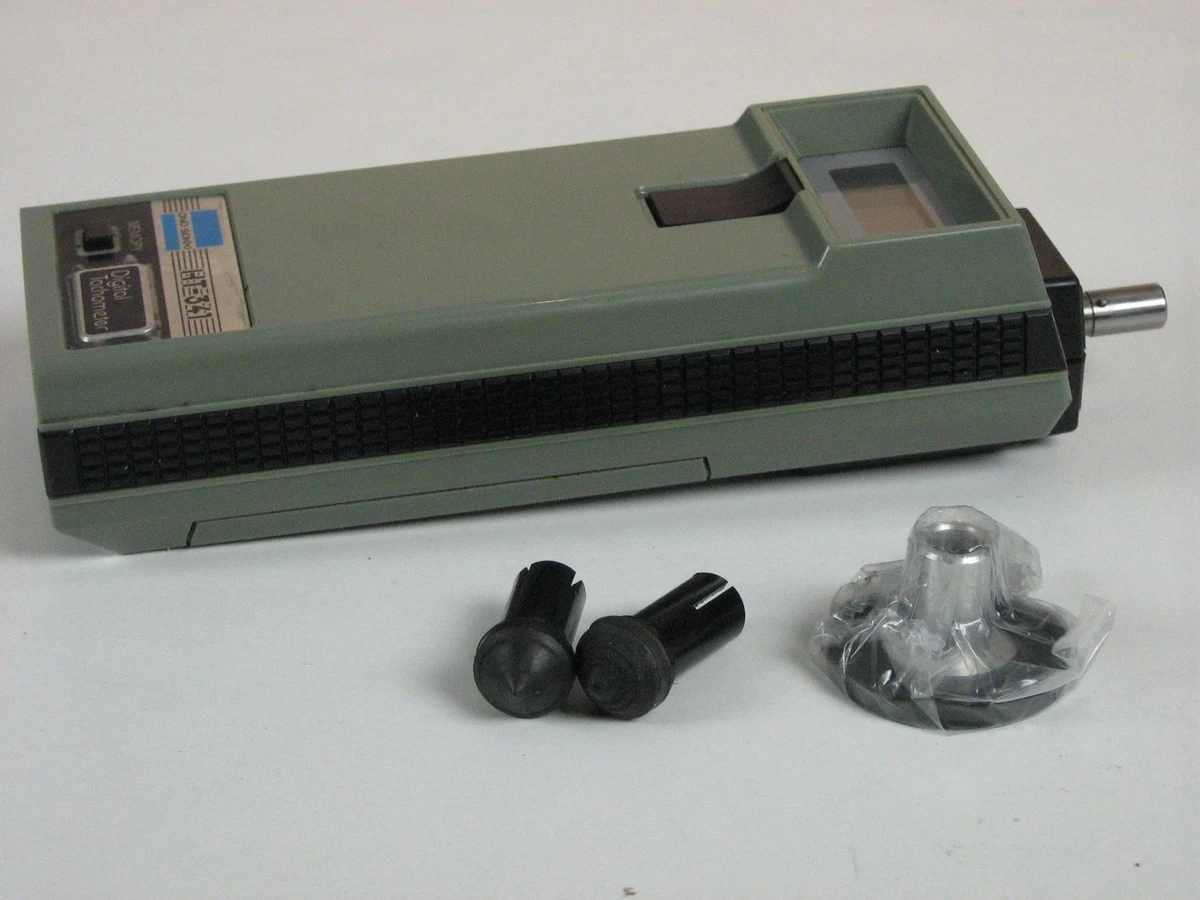 Velocímetro digital Hornel / Ono Sokki HT-341 cuentarrevoluciones en estuche original