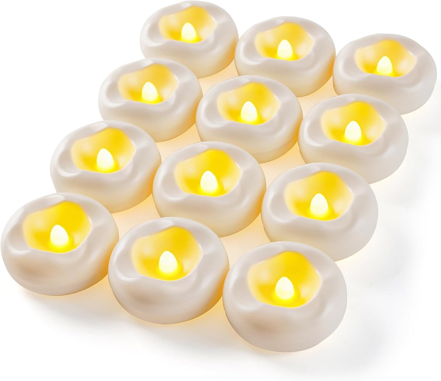 Candele LED Impermeabili Smart 12pz - Illuminazione d'Atmosfera Acqua