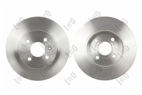 ABAKUS Brake Disc 231-04-065-2 For Opel, 264mm, 10mm, Solid, 4 Holes