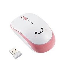 ELECOM Wireless Mouse M Size 3 Buttons Quiet IR Sensor Pink M-IR07DRSPN