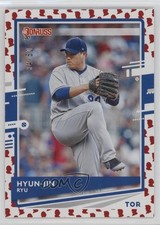 2020 Panini Donruss Presidential Collection 34/50 Hyun-Jin Ryu #79 sc2