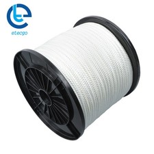 White Nylon Rope Dyeable Abrasion Resistance Spool 100 Nylon Solid Braid Rope