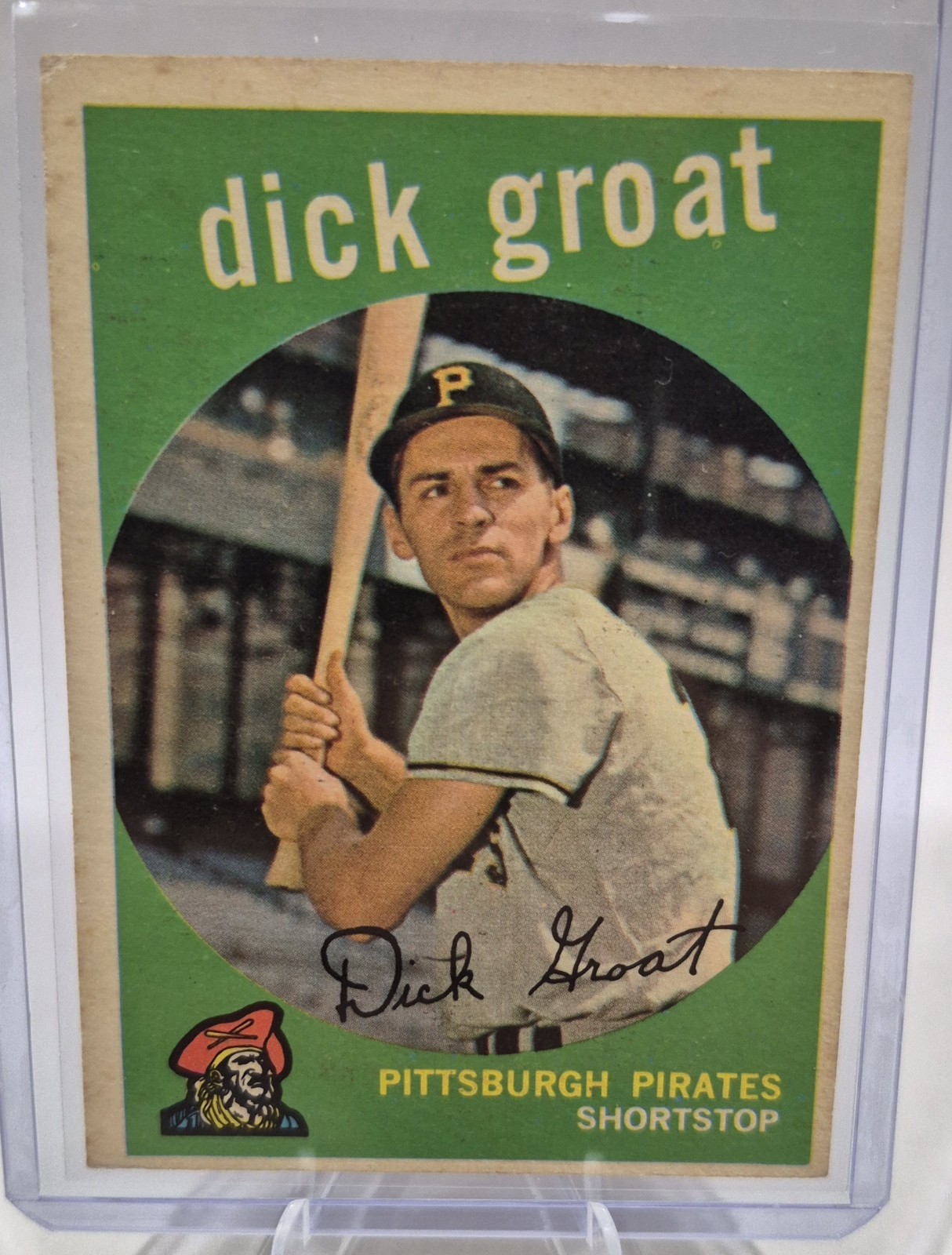 Dick Groat 1959 Topps Baseball #160 - Pittsburgh Pirates