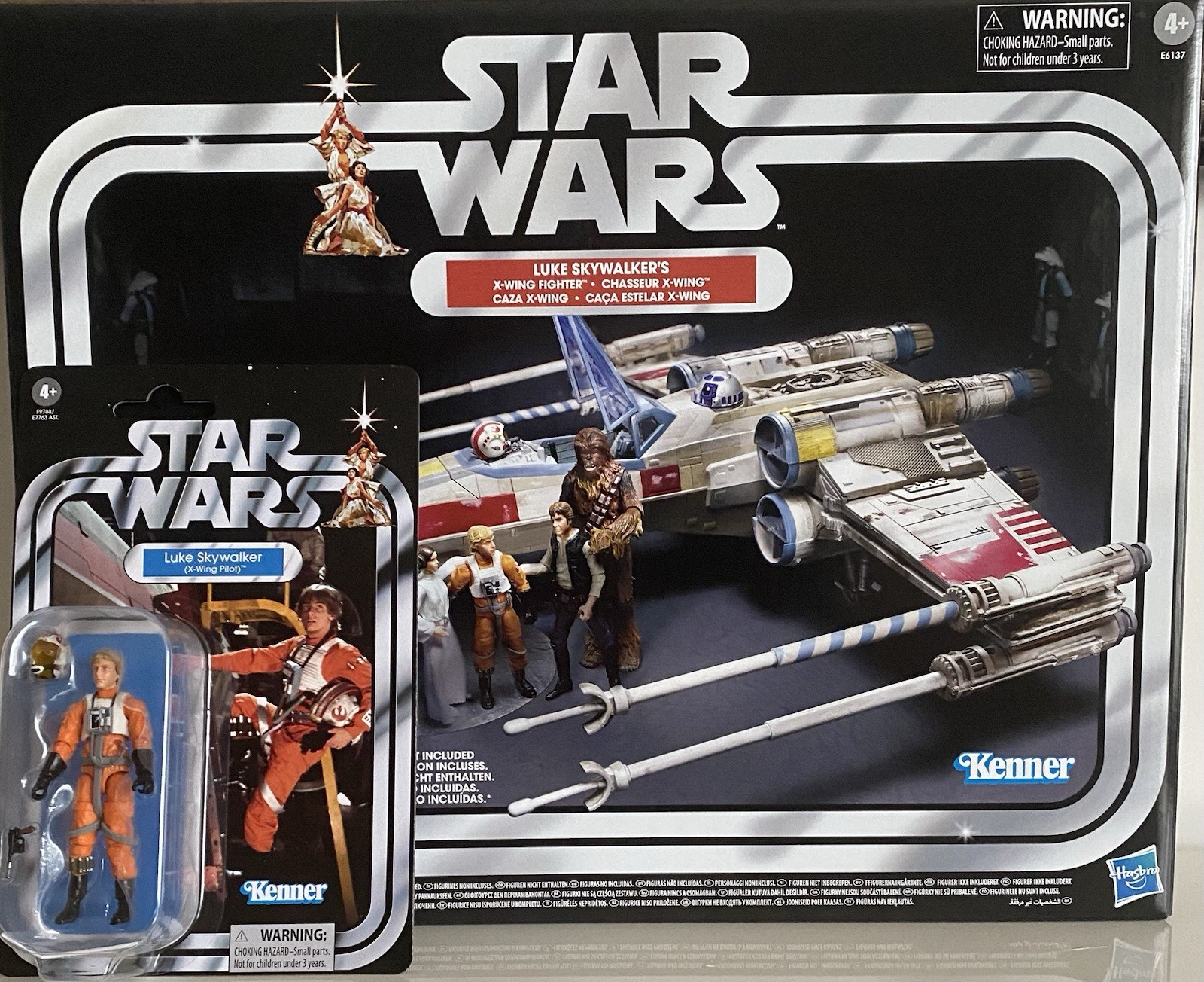 Star Wars The Vintage Collection Luke Skywalker's X-Wing With (Luke Skywalker)