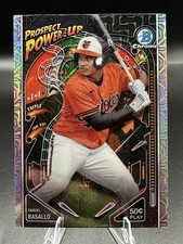 2024 Bowman - Mega Box Chrome Prospect Power-Up Samuel Basallo #PP-8 (RC)
