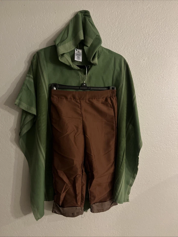 2 piezas Bruno -Disney Encanto- Disfraz T-4 Nuevo con Etiquetas Poncho Verde con Pantalones Marrones Foto 3 de 4